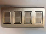4 Door (Single) Illuminated Billet 5-wire PW Switch